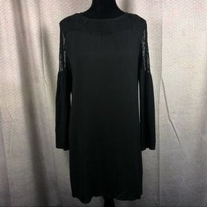 Revolve x Bobi Black Lace Sheath Dress S NWT
